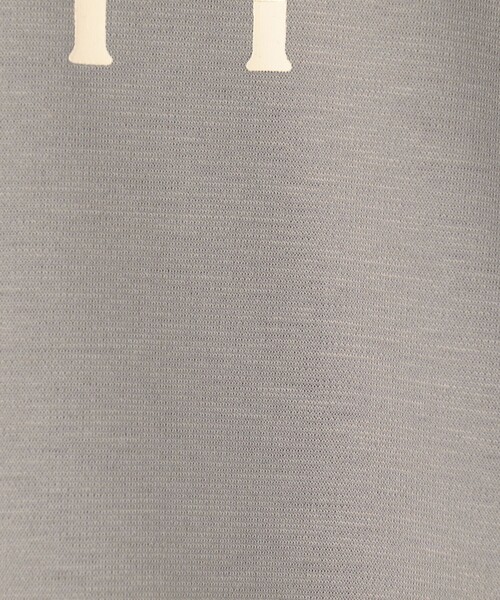 MICO COULIER（ミコクリエ）の「《接触冷感》Premium Cool Smooth ラグランロゴプリントＴ（Tシャツ/カットソー・レディース・オフホワイト/グレー/ネイビー・38）」の6枚目の写真