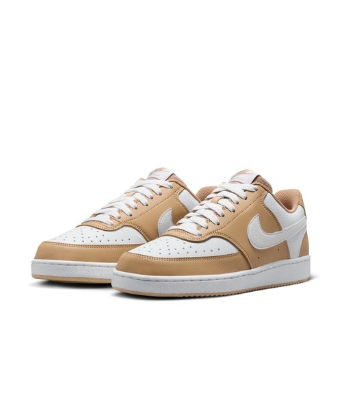 NIKE(ナイキ)の「ナイキ NIKE ナイキ コート ビジョン LO NN(スニーカー・レディース・ホワイト・23.5cm/24.0cm/24.5cm/25.0cm/25.5cm/26.0cm/23.0cm)」の3枚目の写真