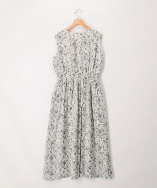 MICO COULIER（ミコクリエ）の「楊柳花柄プリントワンピース（ワンピース・レディース・ブラック系その他/ホワイト系その他・38）」の17枚目の写真