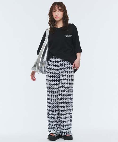 tシャツ 「Narcissus」リラックスステッチTシャツ レディース Narcissus tシャツ 「Narcissus」リラックスステッチTシャツ