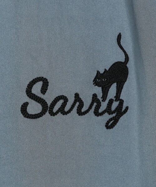 coen（コーエン）の「Sarry Cat刺繍レーヨンシャツ（シャツ/ブラウス・メンズ・ライトブルー/ダークグレー/イエロー・L/M）」の19枚目の写真