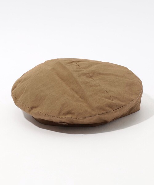 MAISON MICHEL(メゾンミッシェル)の「MAISON MICHEL New Bully Hat(ハンチング/ベレー帽・レディース・キャメル/ブルー・M/S)」の4枚目の写真