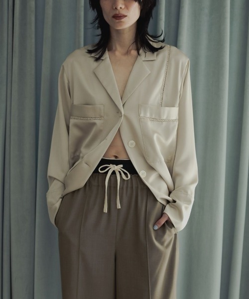anuke（アンヌーク）の「anuke Rib Biker Pants リブバイカーパンツ