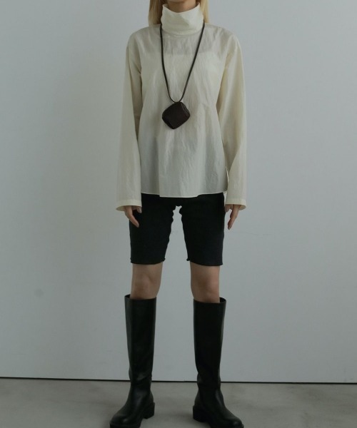 anuke（アンヌーク）の「anuke Rib Biker Pants リブバイカーパンツ