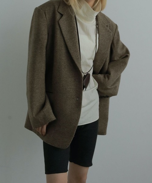 anuke（アンヌーク）の「anuke Rib Biker Pants リブバイカーパンツ