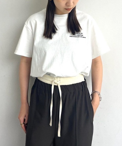 anuke（アンヌーク）の「anuke Rib Biker Pants リブバイカーパンツ
