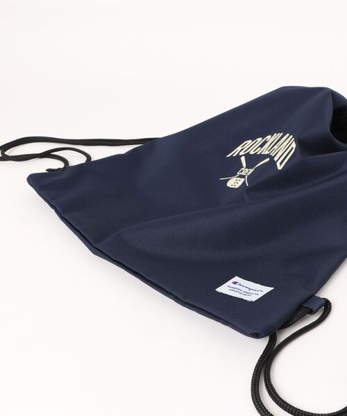 Champion（チャンピオン）の「ルイジアナ ナップサック 66021（バックパック/リュック・キッズ・ブラック×ホワイト/ネイビー系/ベージュ系・FREE）」の17枚目の写真