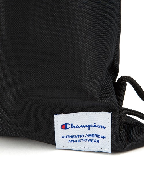 Champion（チャンピオン）の「ルイジアナ ナップサック 66021（バックパック/リュック・キッズ・ブラック×ホワイト/ネイビー系/ベージュ系・FREE）」の9枚目の写真