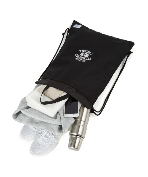 Champion（チャンピオン）の「ルイジアナ ナップサック 66021（バックパック/リュック・キッズ・ブラック×ホワイト/ネイビー系/ベージュ系・FREE）」の14枚目の写真