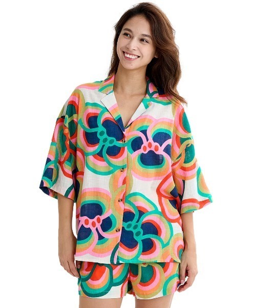 ブラウス シャツ BILLABONG レディース 「MAMIWATA」 MAMI WATA BEACH SIDE SS WVN 半袖シャツ 「2025 セール】BILLABONG レディース 【MAMIWATA】 MAMI WATA BEACH