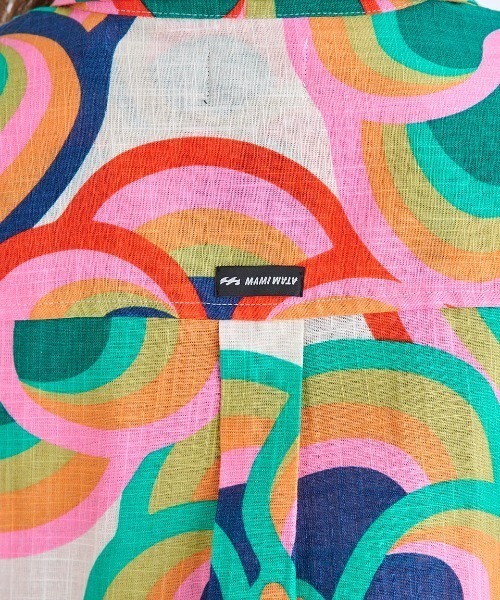 ブラウス シャツ BILLABONG レディース 「MAMIWATA」 MAMI WATA BEACH SIDE SS WVN 半袖シャツ 「2025 セール】BILLABONG レディース 【MAMIWATA】 MAMI WATA BEACH