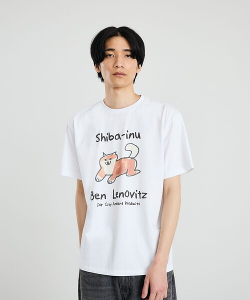 【City Ambient Products別注】Ben Lenovitz: DOG CAT Tシャ City Ambient Products別注】Ben Lenovitz: DOG CAT Tシャツ（T