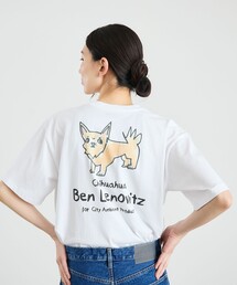 City Ambient Products（シティアンビエントプロダクツ）の「【City Ambient Products別注】Ben Lenovitz: DOG CAT Tシャツ（Tシャツ/カットソー）」