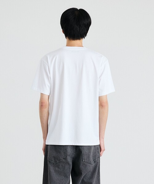 City Ambient Products（シティアンビエントプロダクツ）の「【City Ambient Products別注】Ben Lenovitz: DOG CAT Tシャツ（Tシャツ/カットソー・メンズ・アイボリー/ストーン/ホワイト系/オフホワイト/ナチュラル/ホワイト/ライトホワイト/サンドベージュ/シルバーグレー/オートミール・SMALL/MEDIUM/LARGE）」の17枚目の写真