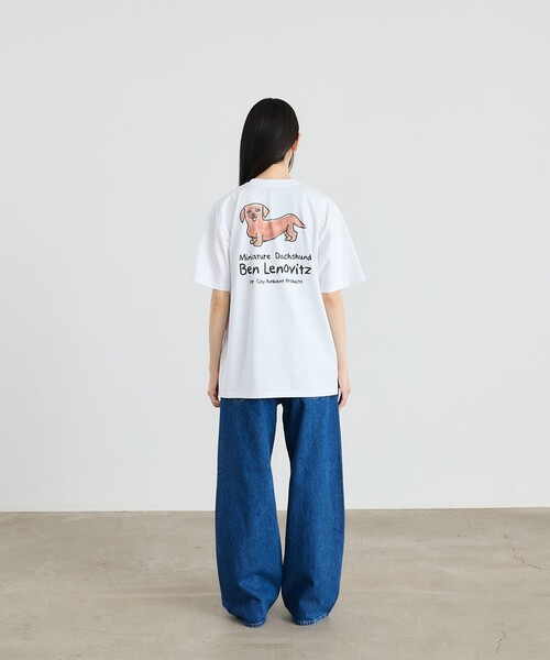 【City Ambient Products別注】Ben Lenovitz: DOG CAT Tシャ City Ambient Products別注】Ben Lenovitz: DOG CAT Tシャツ（T