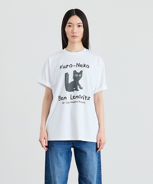 【City Ambient Products別注】Ben Lenovitz: DOG CAT Tシャ City Ambient Products別注】Ben Lenovitz: DOG CAT Tシャツ（T