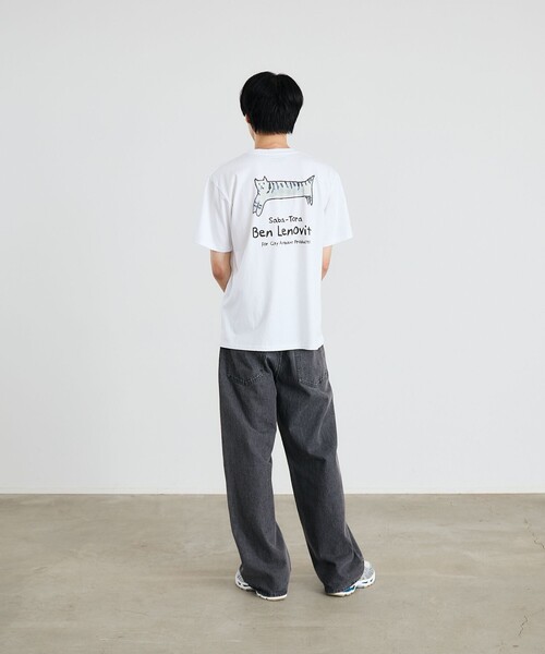 City Ambient Products別注】Ben Lenovitz: DOG CAT Tシャツ（T