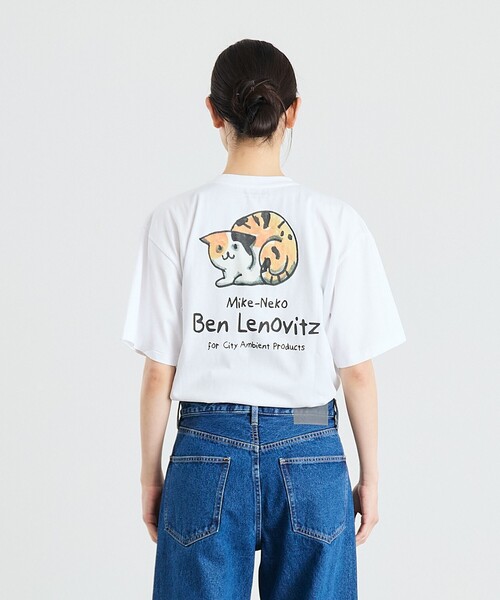 カットソー BEN LENOVITZ Dog Print T-shirts セール】BEN LENOVITZ Dog Print T-shirts（Tシャツ/カットソー