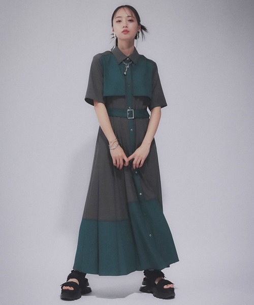 HARE オケージョンドレス グレー HARE（ハレ）｜ワンピース/ドレス（グレー系）一覧 - WEAR