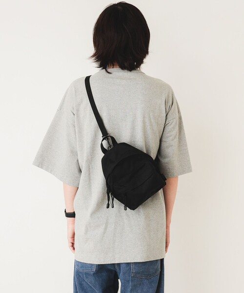 SML（エスエムエル）の「【別注】SML / BACK PACK（ショルダーバッグ・レディース・ブルー/ブラック/ピンク/ベージュ/オレンジ/イエロー・ONE SIZE）」の14枚目の写真