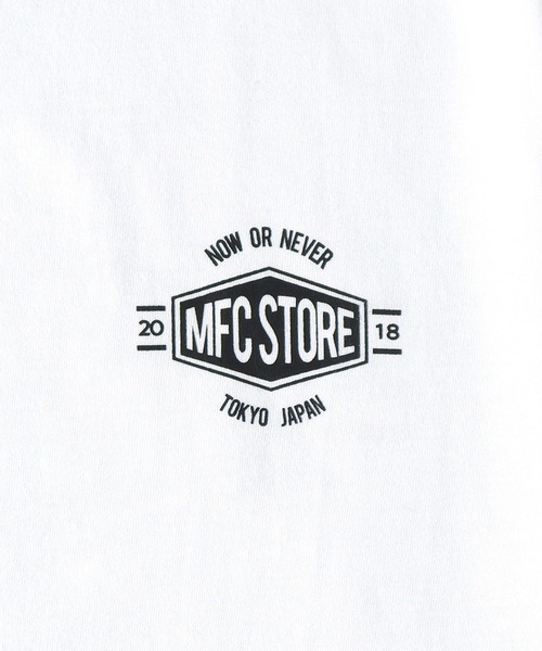 MFC STORE（エムエフシーストア）の「MFC STORE EMBLEM S/S TEE（Tシャツ/カットソー・メンズ・ブラック/ネイビー/ホワイト・S/M/L/XL）」の7枚目の写真