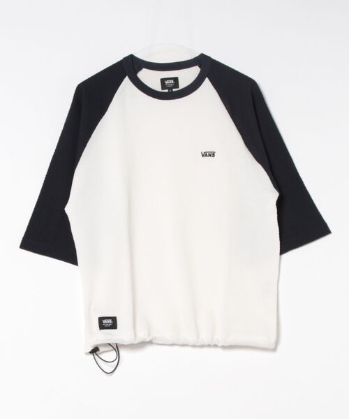 VANS(バンズ)の「VANSアパレル(WJ) ヴァンズ M CAVE Waffle Football L TEE ショートスリーブ 125R1020200 ABC-MART限定 2TONE(Tシャツ/カットソー・メンズ・その他・SMALL/MEDIUM/LARGE/X-LARGE)」の1枚目の写真