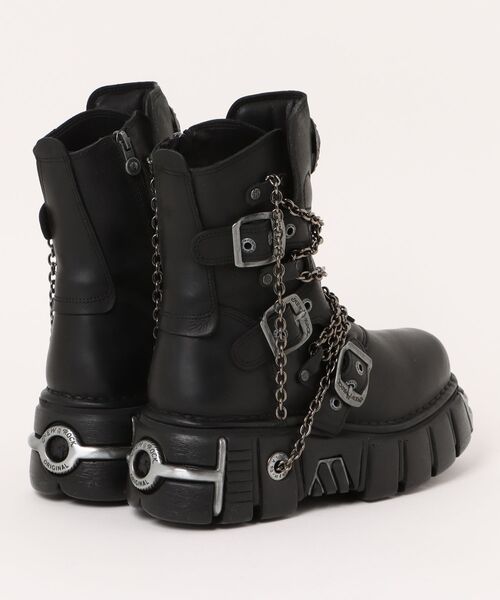 NEW ROCK（ニューロック）の「NEW ROCK/ニューロック/1011-S1（ブーツ・メンズ・ブラック・41/42/43）」の3枚目の写真