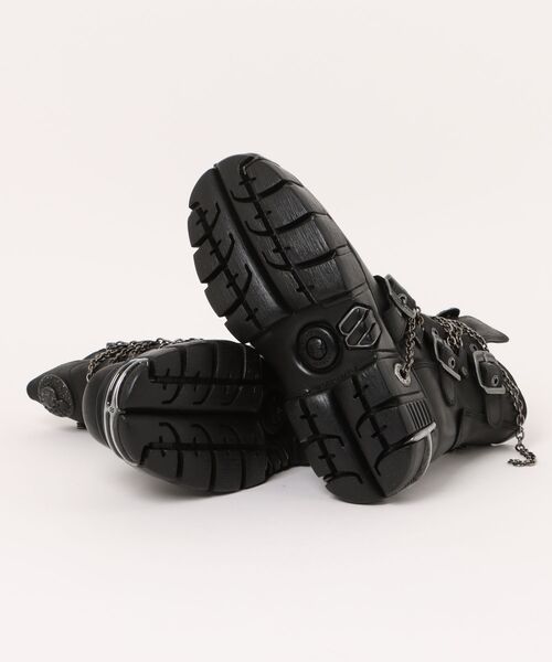 NEW ROCK（ニューロック）の「NEW ROCK/ニューロック/1011-S1（ブーツ・メンズ・ブラック・41/42/43）」の2枚目の写真