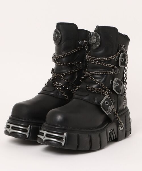 NEW ROCK（ニューロック）の「NEW ROCK/ニューロック/1011-S1（ブーツ・メンズ・ブラック・41/42/43）」の11枚目の写真