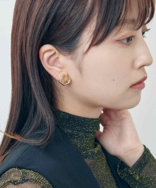 GOLDY(ゴールディ)の「【GOLDY】クリアカラーニュアンスイヤリング 2250704※(イヤリング・レディース・グリーン/イエロー/ホワイト/ブルー・FREE)」の6枚目の写真