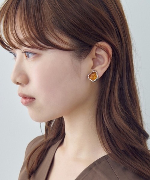 GOLDY(ゴールディ)の「【GOLDY】クリアカラーニュアンスイヤリング 2250704※(イヤリング・レディース・グリーン/イエロー/ホワイト/ブルー・FREE)」の14枚目の写真