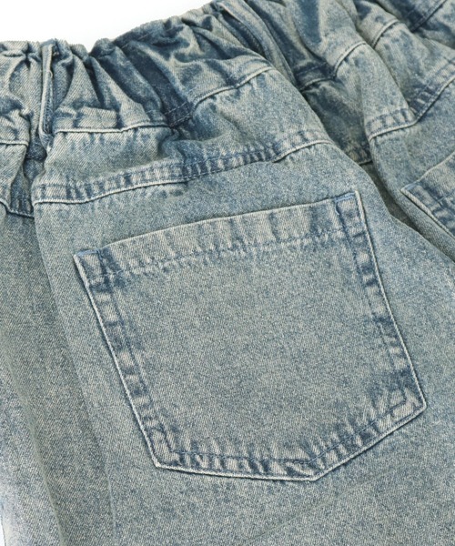 ANAP GiRL(アナップガール)の「ファー シッポ付き フェイクベルトミニ スカパン【キッズお揃い】(スカート・キッズ・カーキ/ライトブルー/ブラック・M/S/XS)」の8枚目の写真