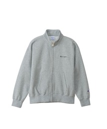 【Champion/チャンピオン】レディース ベーシック スタンドジップスウェットシャツ