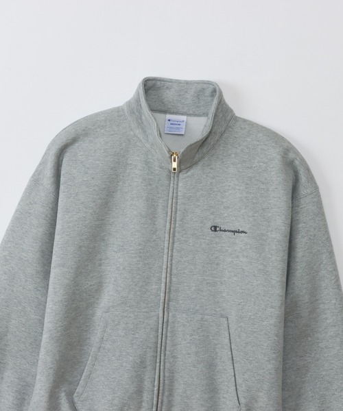 Champion(チャンピオン)の「【Champion/チャンピオン】レディース ベーシック スタンドジップスウェットシャツ(スウェット・レディース・ベージュ系2/オートミール/グレー/ブラック・LARGE/MEDIUM)」の22枚目の写真