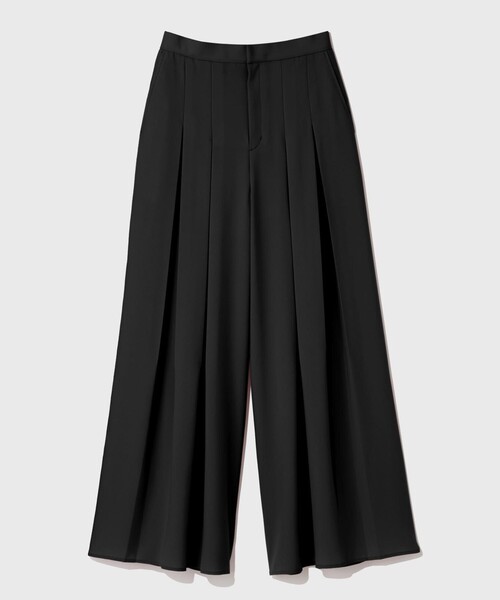 GRACE CLASS(グレースクラス)の「ボックスプリーツパンツ(その他パンツ・レディース・ピンク/ブラック・38/36)」の16枚目の写真