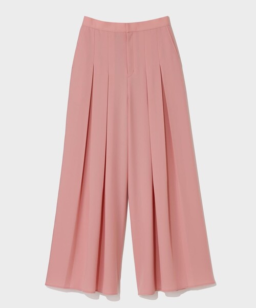 GRACE CLASS(グレースクラス)の「ボックスプリーツパンツ(その他パンツ・レディース・ピンク/ブラック・38/36)」の5枚目の写真