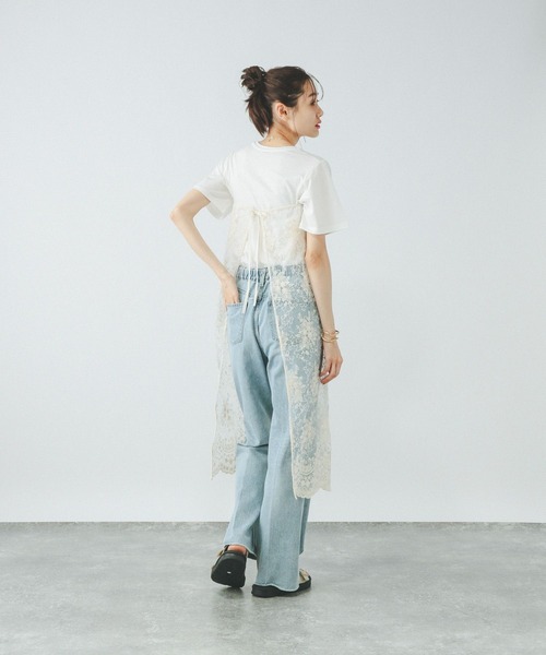 GLOBAL WORK(グローバルワーク)の「レースラップロングスカート/498008(スカート・レディース・その他1/その他2・FREE)」の8枚目の写真