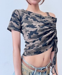Tシャツ/カットソー（カモフラージュ柄）ファッション通販