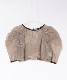 12Twelve Agenda | ボリュームスリーブレースボレロブラウス(ワンピース)