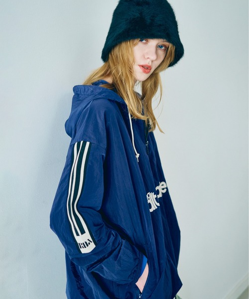 J2153 トラックハーフZIPジャケット（ナイロンジャケット）｜RNA