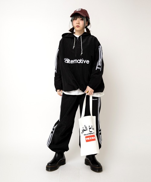 J2153 トラックハーフZIPジャケット（ナイロンジャケット）｜RNA