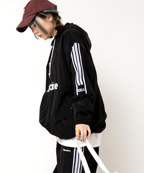 J2153 トラックハーフZIPジャケット（ナイロンジャケット）｜RNA