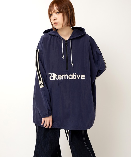 J2153 トラックハーフZIPジャケット（ナイロンジャケット）｜RNA