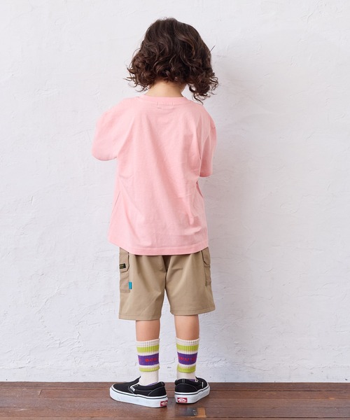Life Support Products（ライフサポートプロダクツ）の「カーゴポケットショートパンツ（その他パンツ・キッズ・チャコール/カーキ/ベージュ・90/100/110/120/80/130）」の14枚目の写真