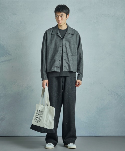 MEN'S BIGI（メンズビギ）の「【50th Anniv . 菊池武夫】LOGO TOTE（トートバッグ・メンズ・ブラック/ホワイト系その他・FREE）」の11枚目の写真