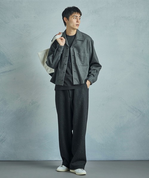 MEN'S BIGI（メンズビギ）の「【50th Anniv . 菊池武夫】LOGO TOTE（トートバッグ・メンズ・ブラック/ホワイト系その他・FREE）」の13枚目の写真