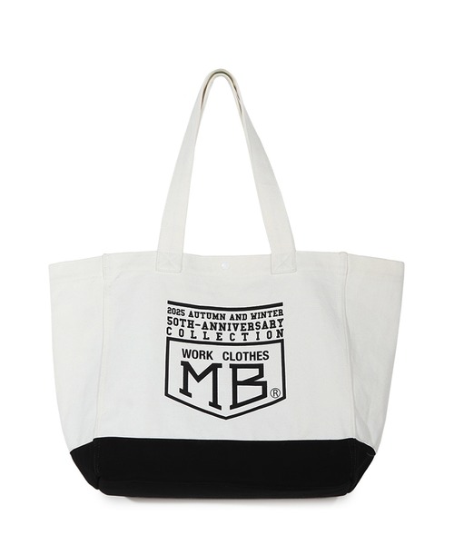 MEN'S BIGI（メンズビギ）の「【50th Anniv . 菊池武夫】LOGO TOTE（トートバッグ・メンズ・ブラック/ホワイト系その他・FREE）」の19枚目の写真