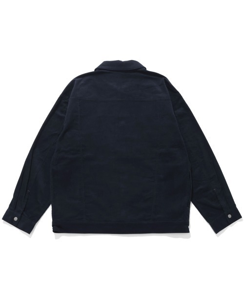 KRIFF MAYER（クリフメイヤー）の「コーデュロイトラッカーCPO JK（シャツ/ブラウス・メンズ・ベージュ/ネイビー/ダークブラウン/グレー・MEDIUM/LARGE/X-LARGE）」の20枚目の写真