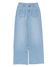 MUSE（ミューズ）の「【muse】フレンチ デニム ワイドパンツ ジーンズ バギー オーガニック（デニムパンツ）」