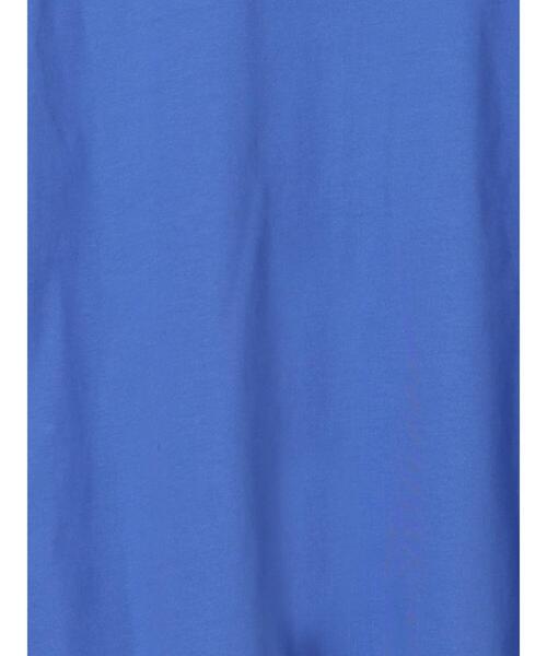 Samansa Mos2 blue(サマンサモスモスブルー)の「ツイストスリーブTシャツ(Tシャツ/カットソー・レディース・オフホワイト/ブルー/ブラック・F)」の17枚目の写真